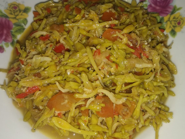 Cara Gampang Menyiapkan Tumis kembang kates (kembang pepaya) yang Lezat Sekali