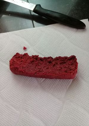 Una foto de Budín de remolacha y mijo🍰