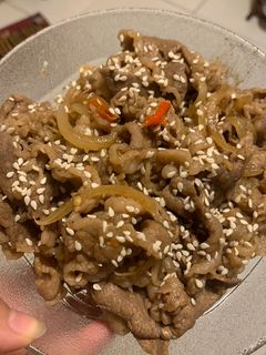 Foto resep Beef teriyaki saori