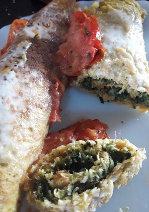 Una foto de Masa de zanahoria para canelones🥕🥕