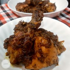 A picture of Methi Chicken (Dry type).