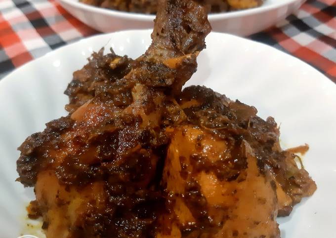 Methi Chicken (Dry type) Recipe
