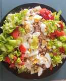 Ensalada mar y tierra. #delantaldorado