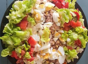Una foto de Ensalada mar y tierra. #delantaldorado