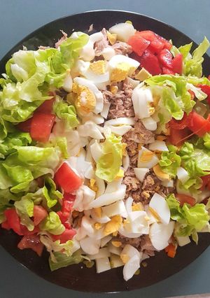 Una foto de Ensalada mar y tierra. #delantaldorado