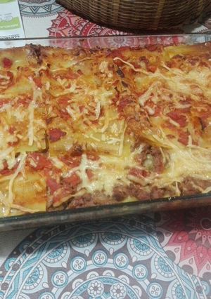 Una foto de Lasagna fácil