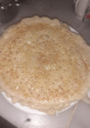 صورة لوصفة بغرير متقب بلا اختمار روعة 😉😋
