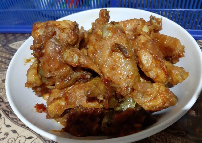 Ayam Rica Rica versi Saya