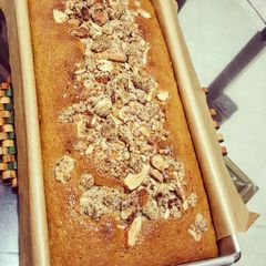 A picture of Coffee Almond Streusel Cake.