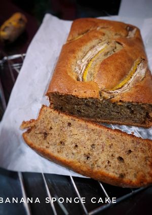 Foto resep Banana sponge cake