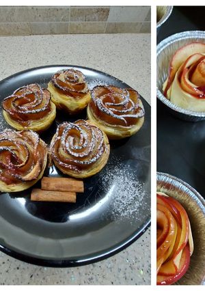 Φωτογραφία της συνταγής 🥨Τριανταφυλλένια μήλα🥨