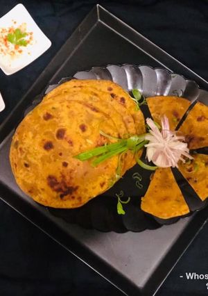 A picture of Whosayna Dudhi Methi Thepla.