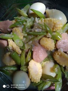 Foto resep 18. Oseng Buncis Jagung Muda - ala Mamah Afa