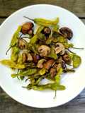 Shishito and Mushooms sauté
