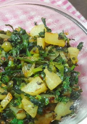 मूली का मुराता/ मूली की भुर्जी(mooli bhurji recipe in hindi) रेसिपी मुख्य फोटो