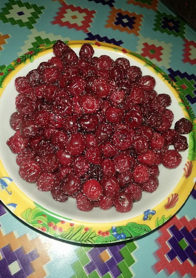 عکسی از دستور آلبالو خشکه 😋