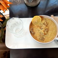 A picture of OATS AND BEEF SOUP(ARABIC SOUP/SHURBA).#teamkitchenqueens.