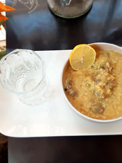 A picture of OATS AND BEEF SOUP(ARABIC SOUP/SHURBA).#teamkitchenqueens.
