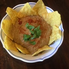 A picture of California Farm Smoked Eggplant Hummus.