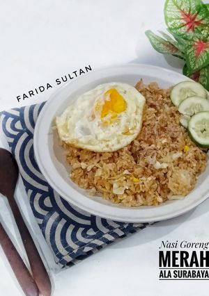 Foto resep Nasi Goreng Merah ala Surabaya