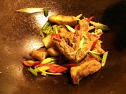 A picture of fried fish chinese