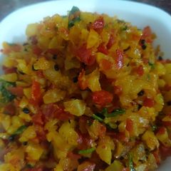 Mooli gajar ki sabji A picture of Mooli gajar ki sabji.