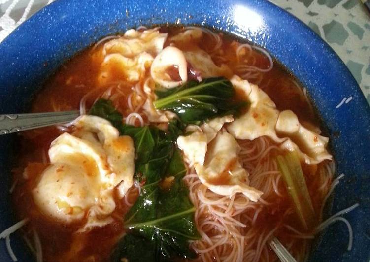 Resep Bihun kuah masak merah, Anti Gagal