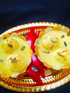 A picture of Ras Malai.