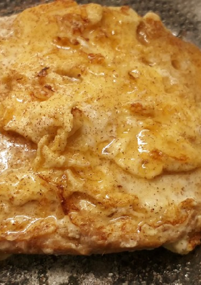 Una foto de Tostada francesa "mi versión" (ideal para el desayuno!)