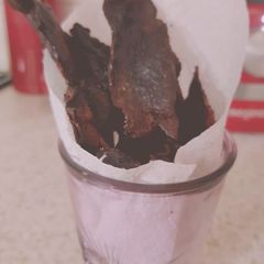 My Dried Maple Syrup Streaky Bacon Crispies 😚 A picture of My Dried Maple Syrup Streaky Bacon Crispies 😚.