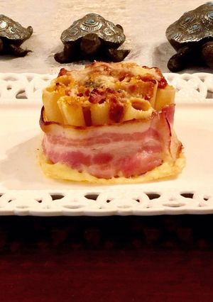 Φωτογραφία της συνταγής RIGATONI με μπέικον
