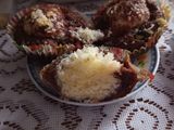 Raffaello muffin kandírozott gyümölcsökkel (elronthatatlan)