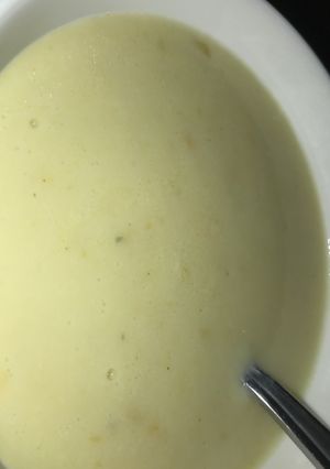 صورة لوصفة شوربة (كريمة الذرة)
