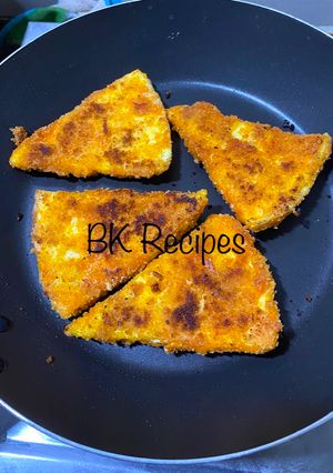கிரிஸ்பி எஃக் ட்ரையாங்கிள்🍳 செய்முறை முக்கிய புகைப்படம்