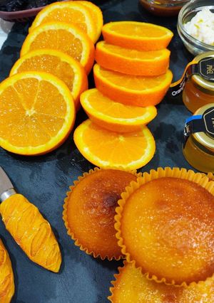 صورة لوصفة كب كيك البرتقال 🍊🍊😋