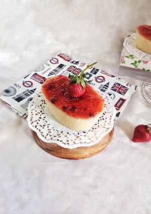 Foto resep Cheesecake strawberry