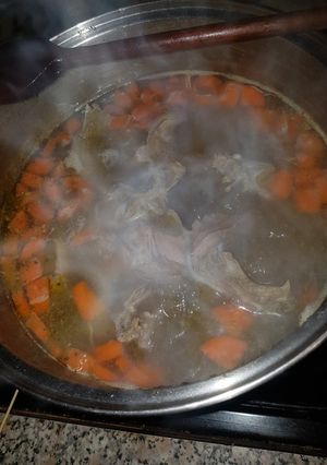 Liba húsleves recept fotója