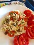 Revuelto de pollo 🍄🥕🌱