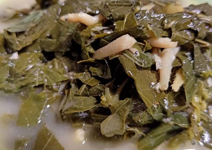 Resep Sayur daun singkong teri by ma_mom ernie Anti Gagal