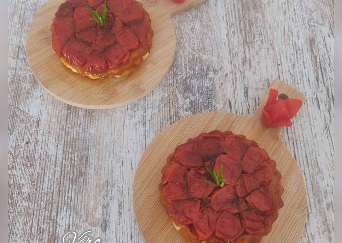 Tartelettes Tatin aux tomates cerises
