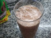 A picture of nutella milk shake