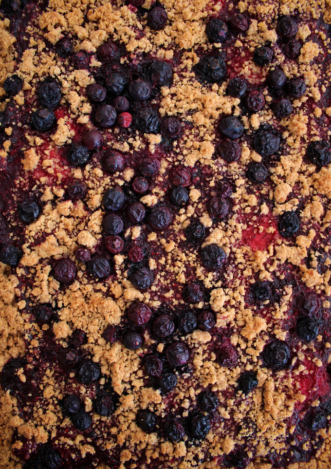 Una foto de Strudel de frutos rojos
