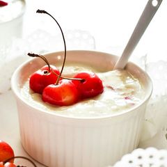 A picture of Cherry Shrikhand.
