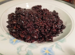 黑米黑豆飯 的食譜成品照片