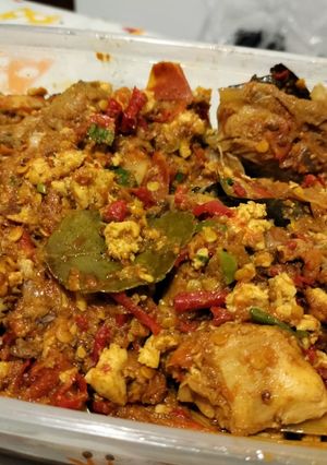 Foto resep Ayam & Tahu Bumbu Bali