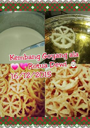 Foto resep kembang goyang cuantikzzz