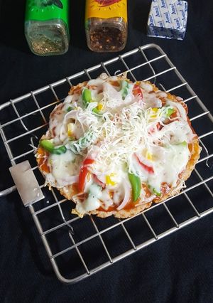 ભાખરી પીઝા રેસીપી મુખ્ય ફોટો