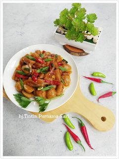 Foto resep Pentol & Sosis Saus Teriyaki
