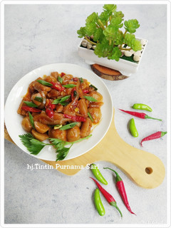 Foto resep Pentol & Sosis Saus Teriyaki