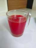 Raw mango & Beetroot Soup